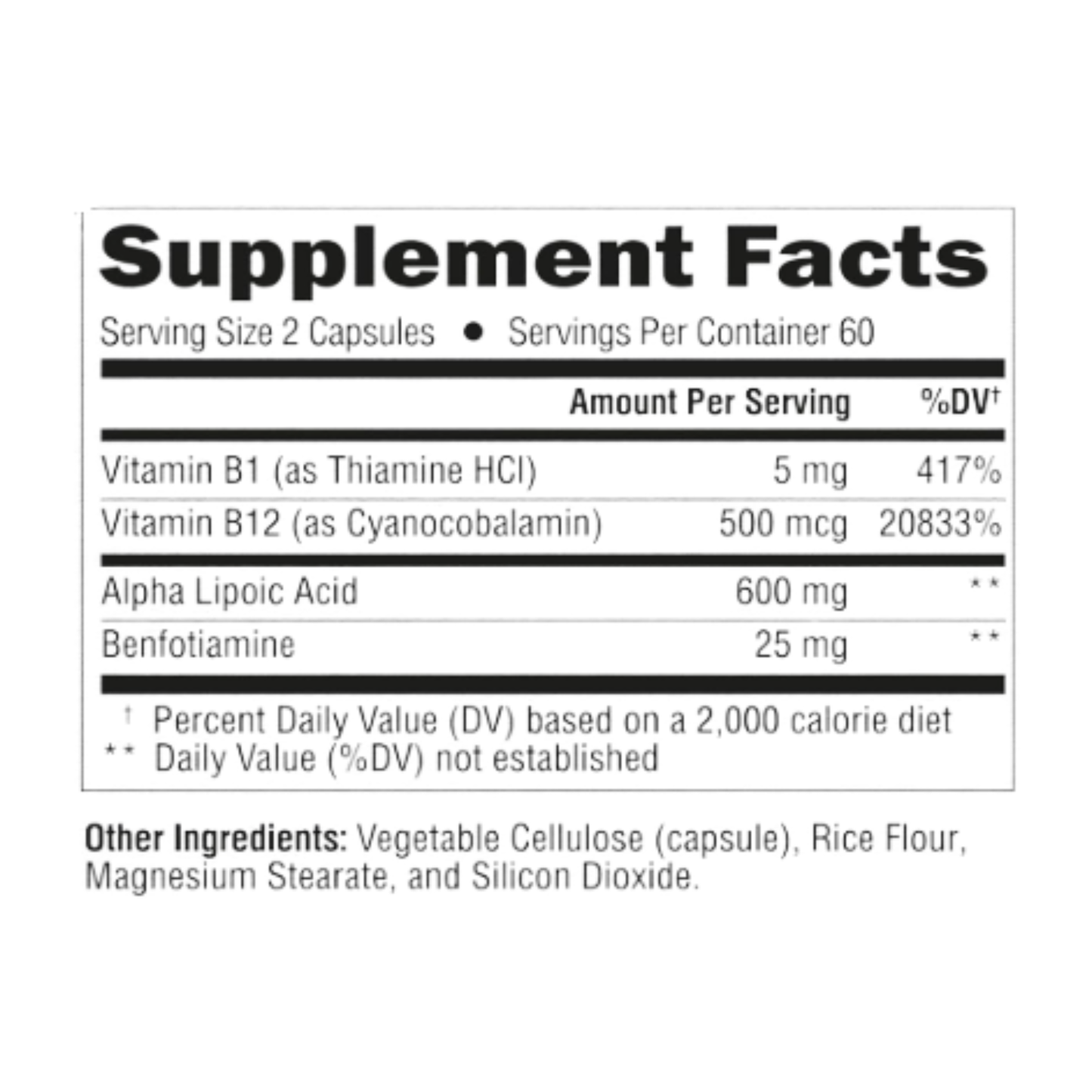 4:1 Alpha Lipoic Acid - Neuropathy Formula
