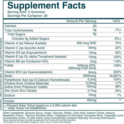Vegan Biotin Gummies