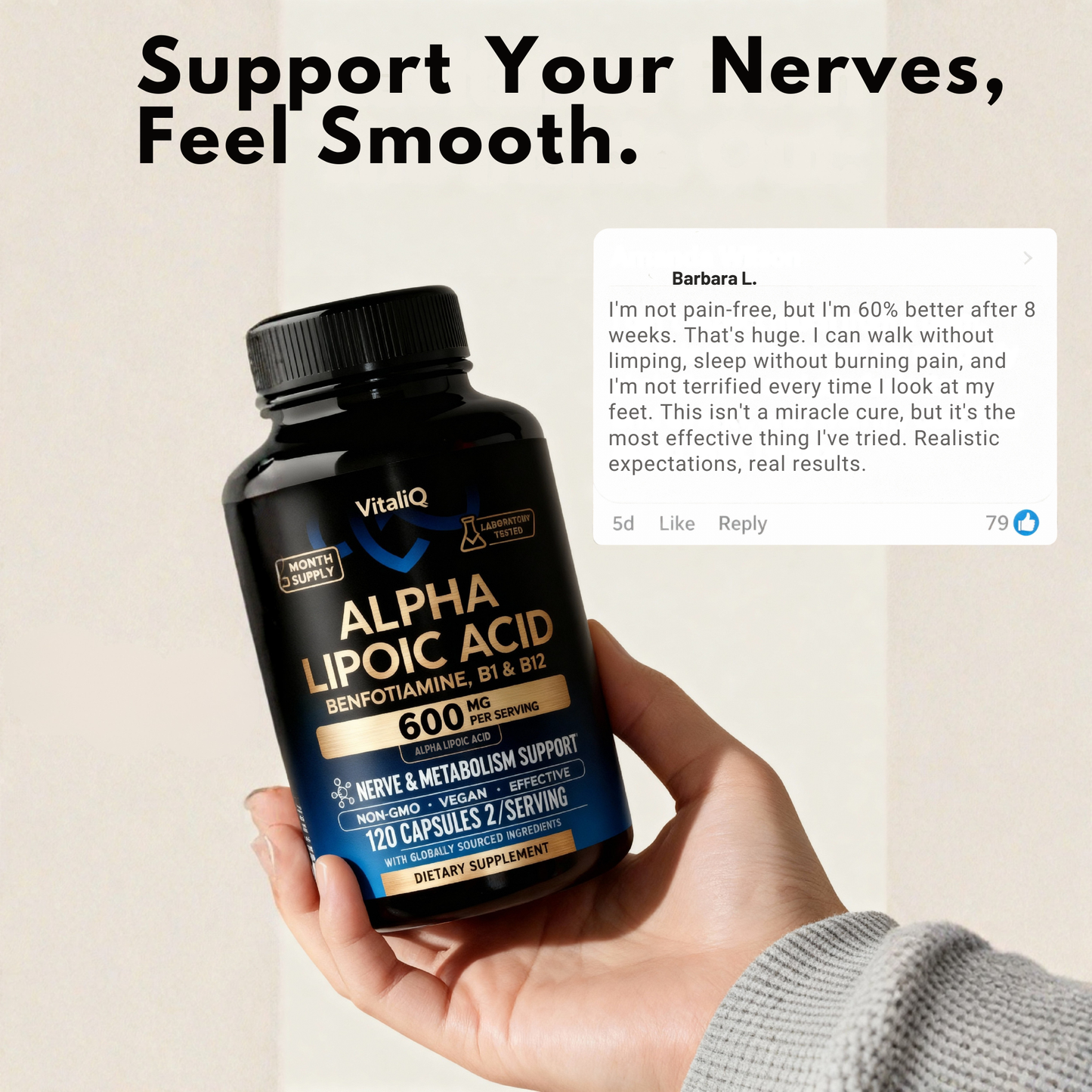 4:1 Alpha Lipoic Acid - Neuropathy Formula