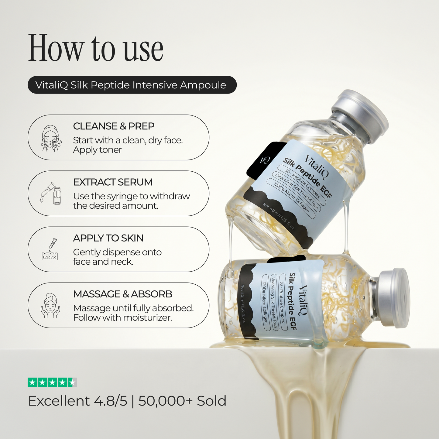 Korean Silk Peptide Botox Serum