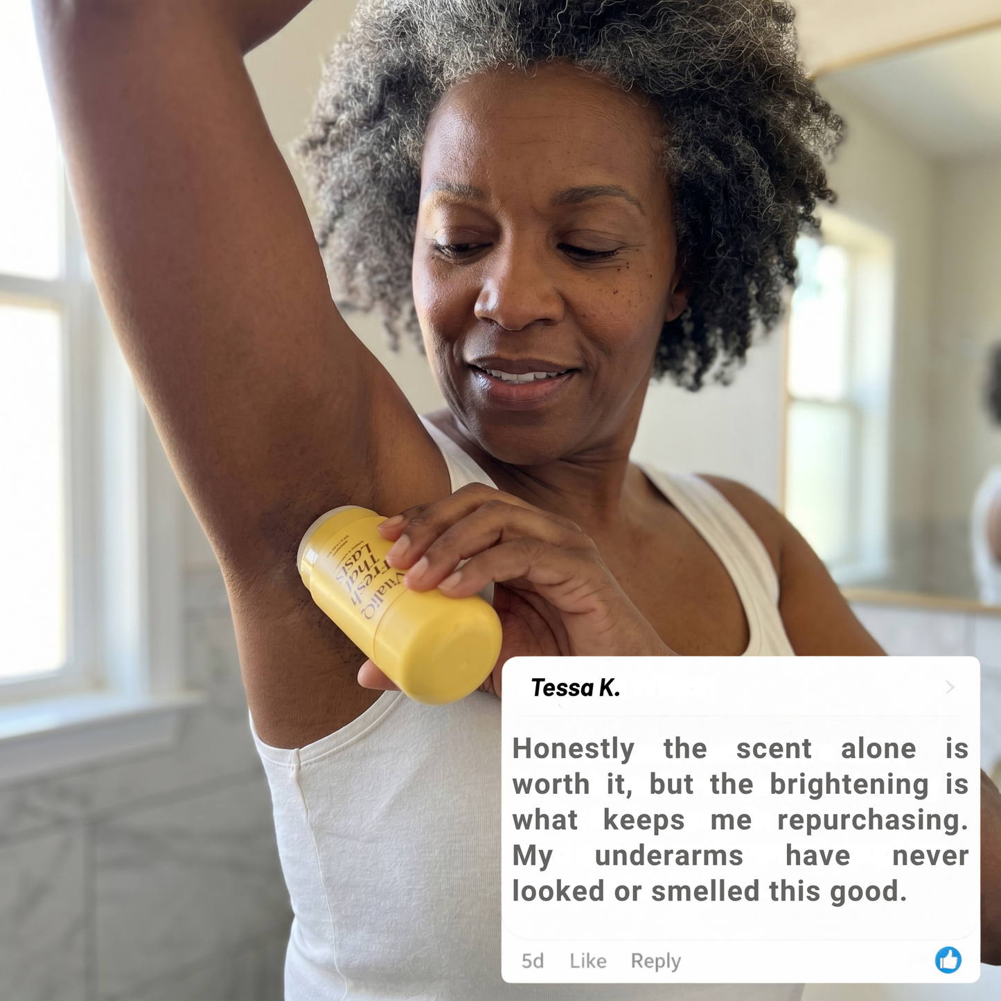 Warm Vanilla Deodorant with Kojic & Turmeric