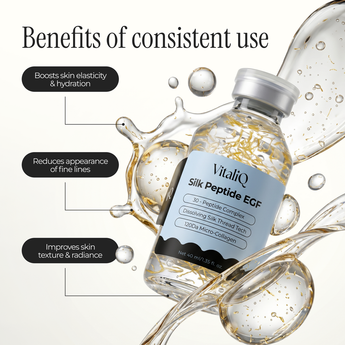 Korean Silk Peptide Botox Serum