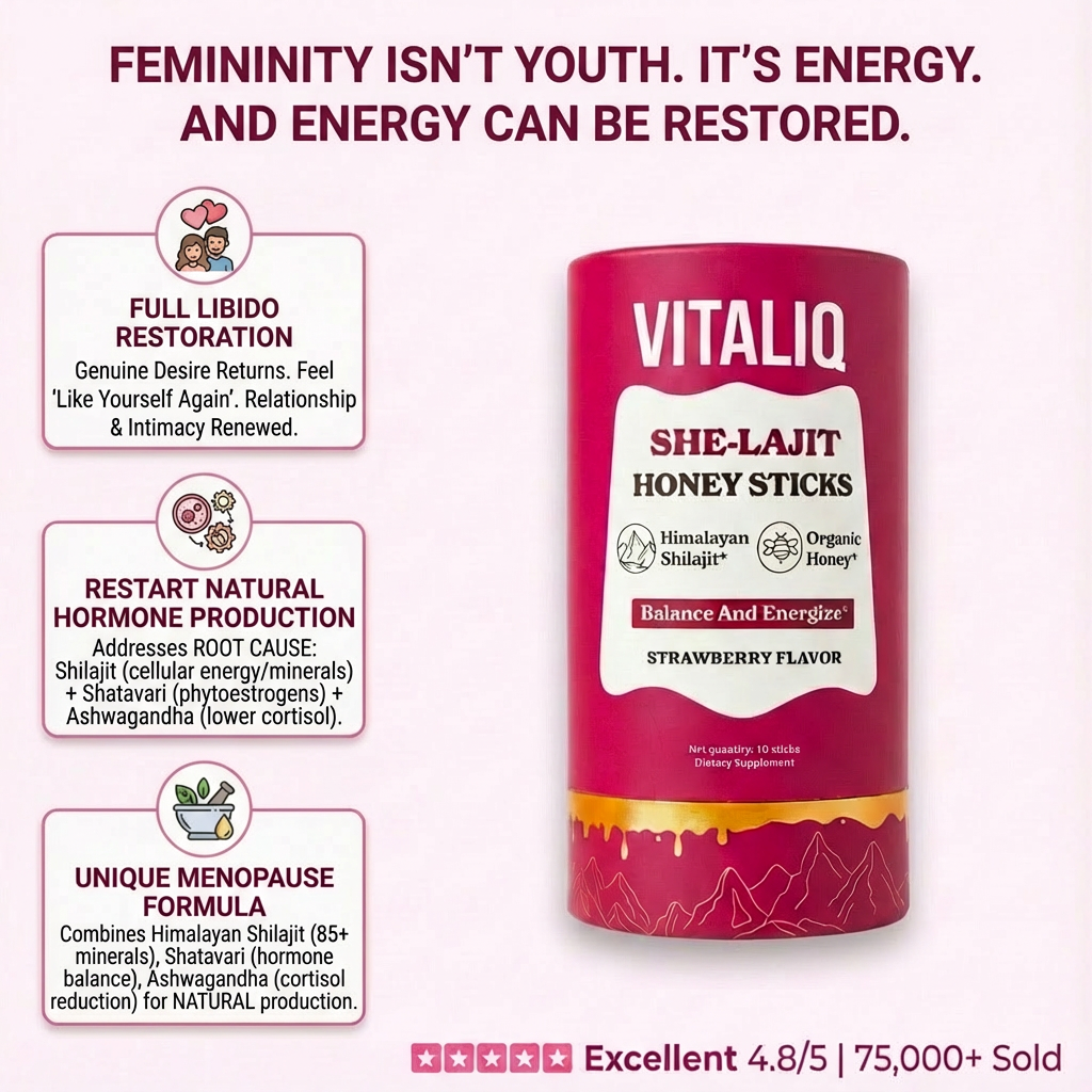 She-Lajit Honey Sticks - Menopause Formula