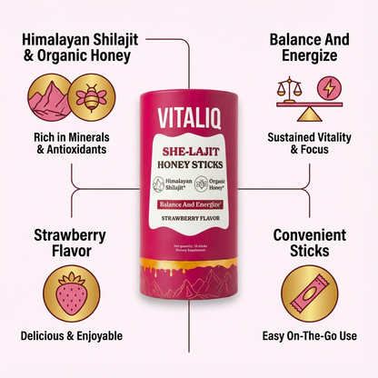 She-Lajit Honey Sticks - Menopause Formula
