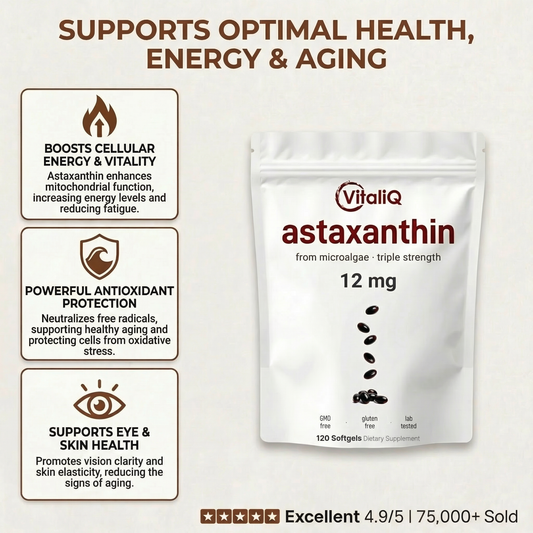 Pure Astaxanthin with MCT oil