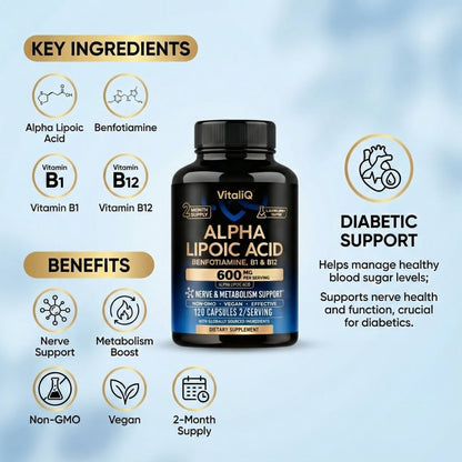 4:1 Alpha Lipoic Acid - Neuropathy Formula