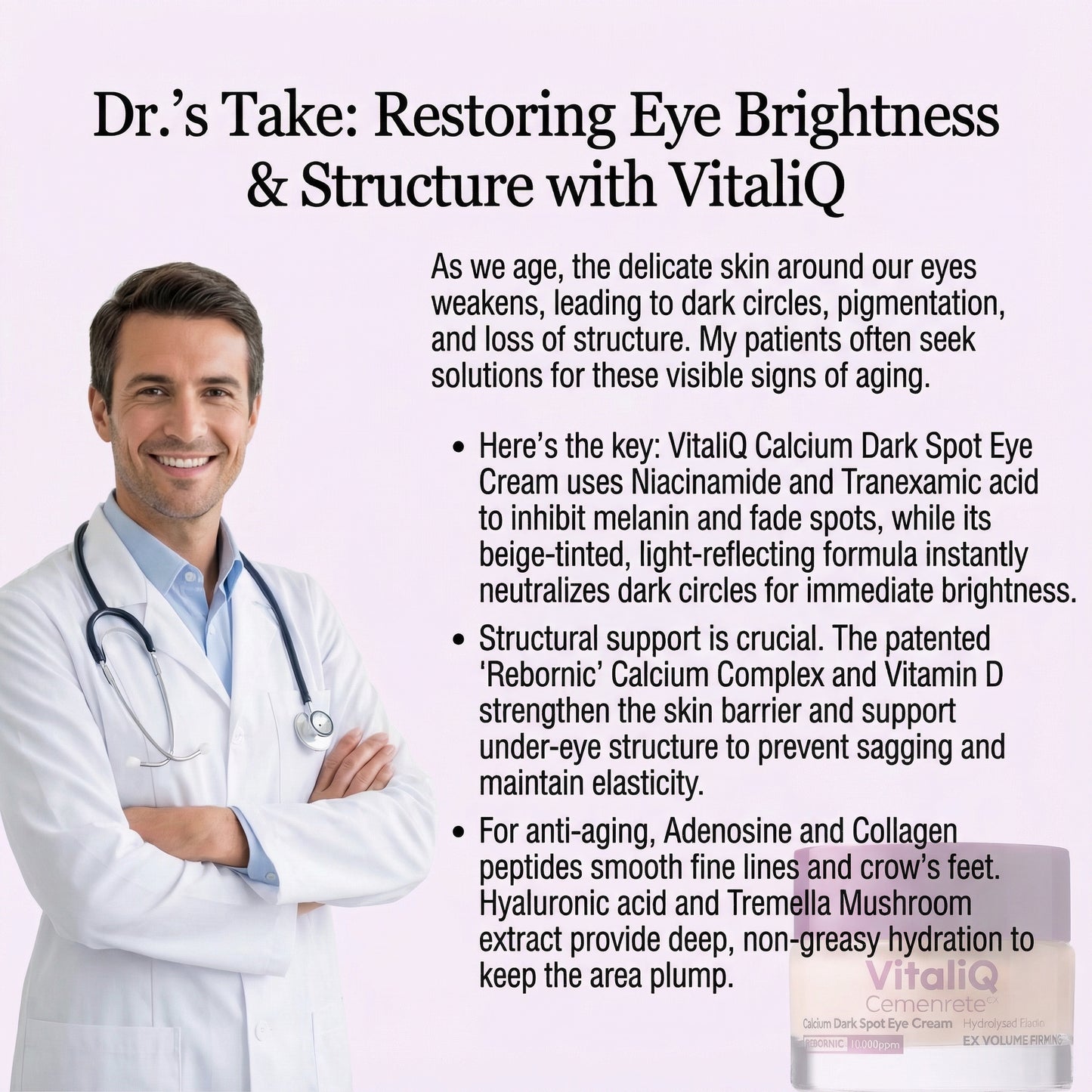 Calcium Dark Spot Eye Cream