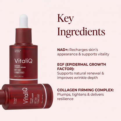 VitaliQ NAD EGF Firming Serum