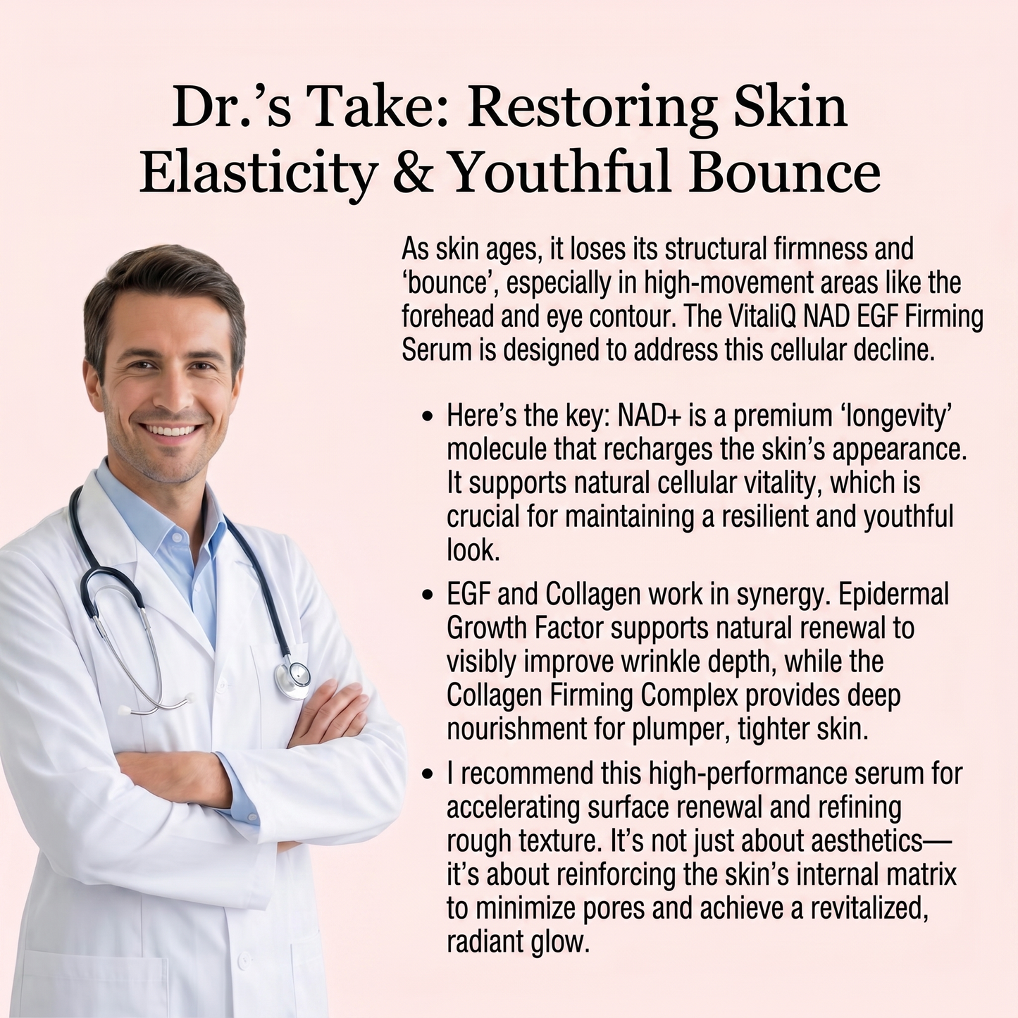 VitaliQ NAD EGF Firming Serum