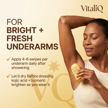 Warm Vanilla Deodorant with Kojic & Turmeric