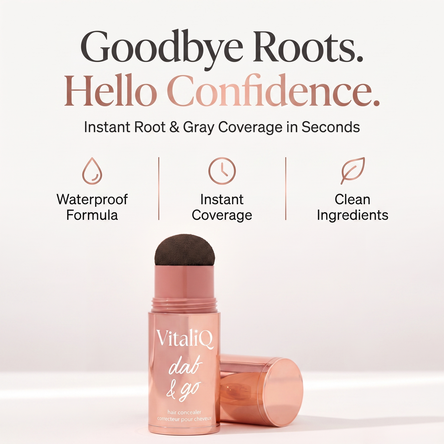 Vitaliq Shape Tape™ Dab & Go Hair Concealer