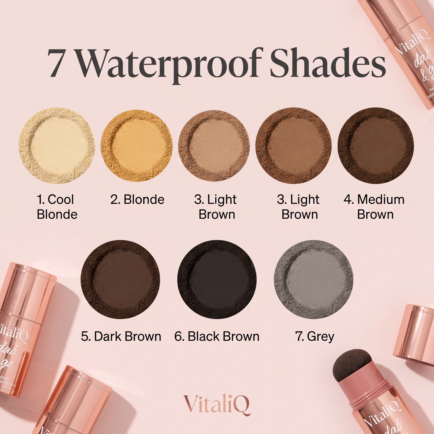 Vitaliq Shape Tape™ Dab & Go Hair Concealer