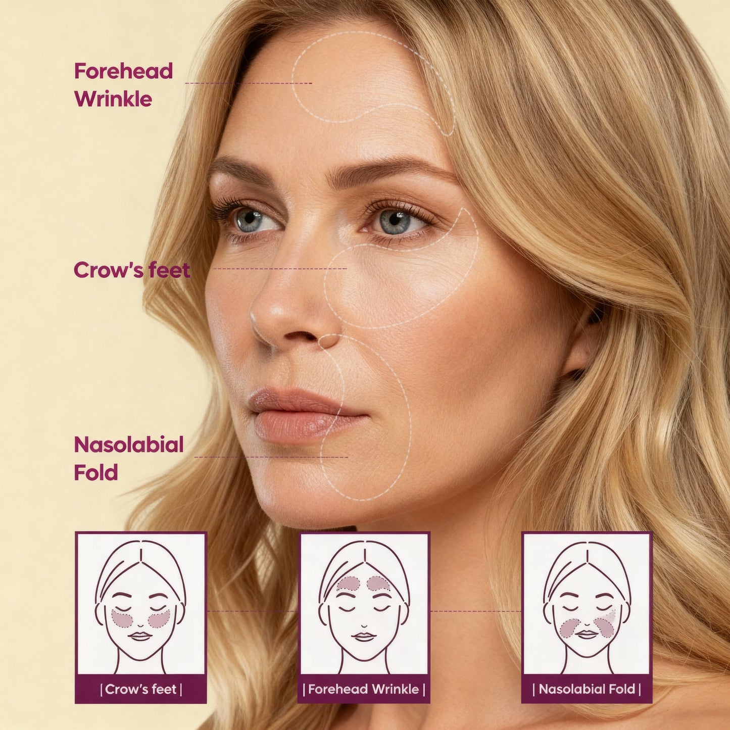Anti Wrinkle Calcium Eye Patch