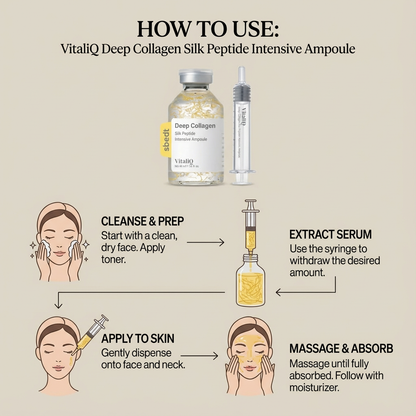 VitaliQ Korean Silk Peptide Botox Serum